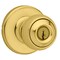 Kwikset Kwikset Polo Polished Brass Entry Door Knob 1-3/4 in. 94002-831 - alternate 2